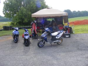 Here is our race camp at VIR